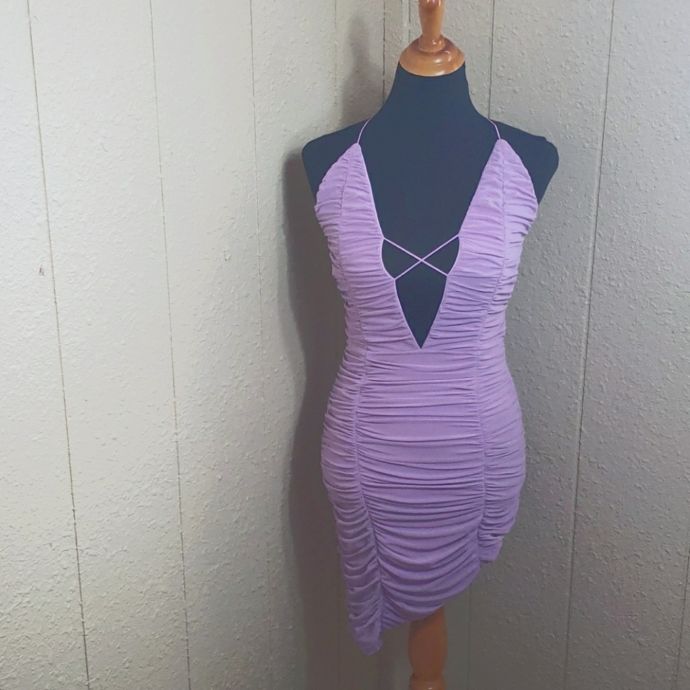 Madrid mesh mini dress